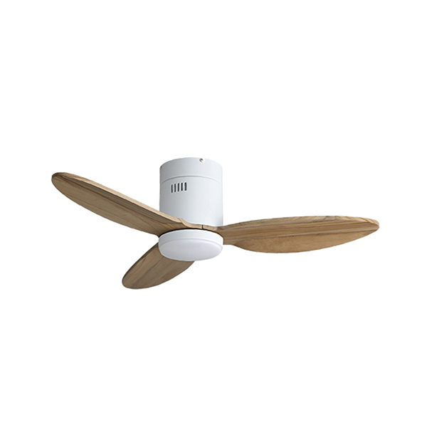 พัดลมเพดาน MR.KEN รุ่น CAN Solid Wood 40" HR LED DC Motor พัดลมมีไฟ ใบพัดไม้แท้ พร้อมรีโมทคอนโทรล